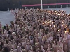 5000 Naked-CMNF Giant Crowded Show